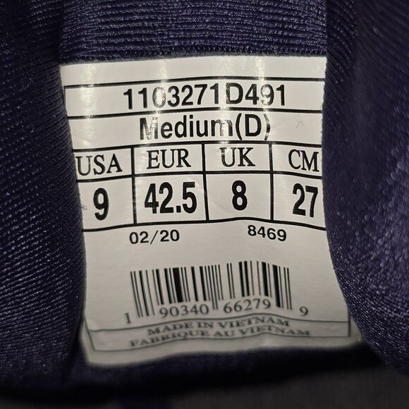 Brooks Beast 20 Men's Size 9.5 D Gray Blue Running Walking Shoes (1103271D491) - Picture 9 of 9